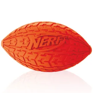 Nerf Dog DogTrax Tire Squeak Football Dog Toy (Small)