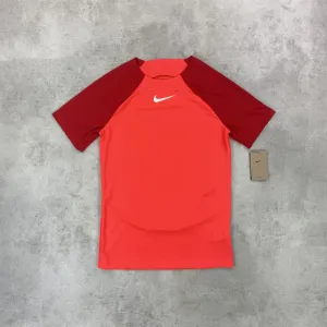 Nike Academy Pro T-shirt Crimson Red