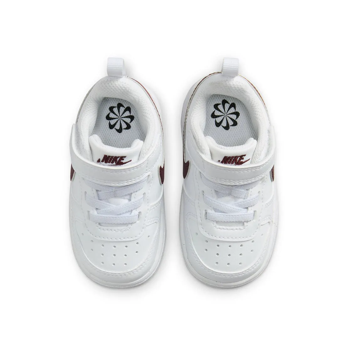 Nike Court Borough Low Recraft Baby/Toddler Shoes White Brown