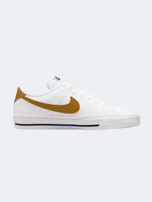 Nike Court Legacy Women Lifestyle Shoes White/Gold