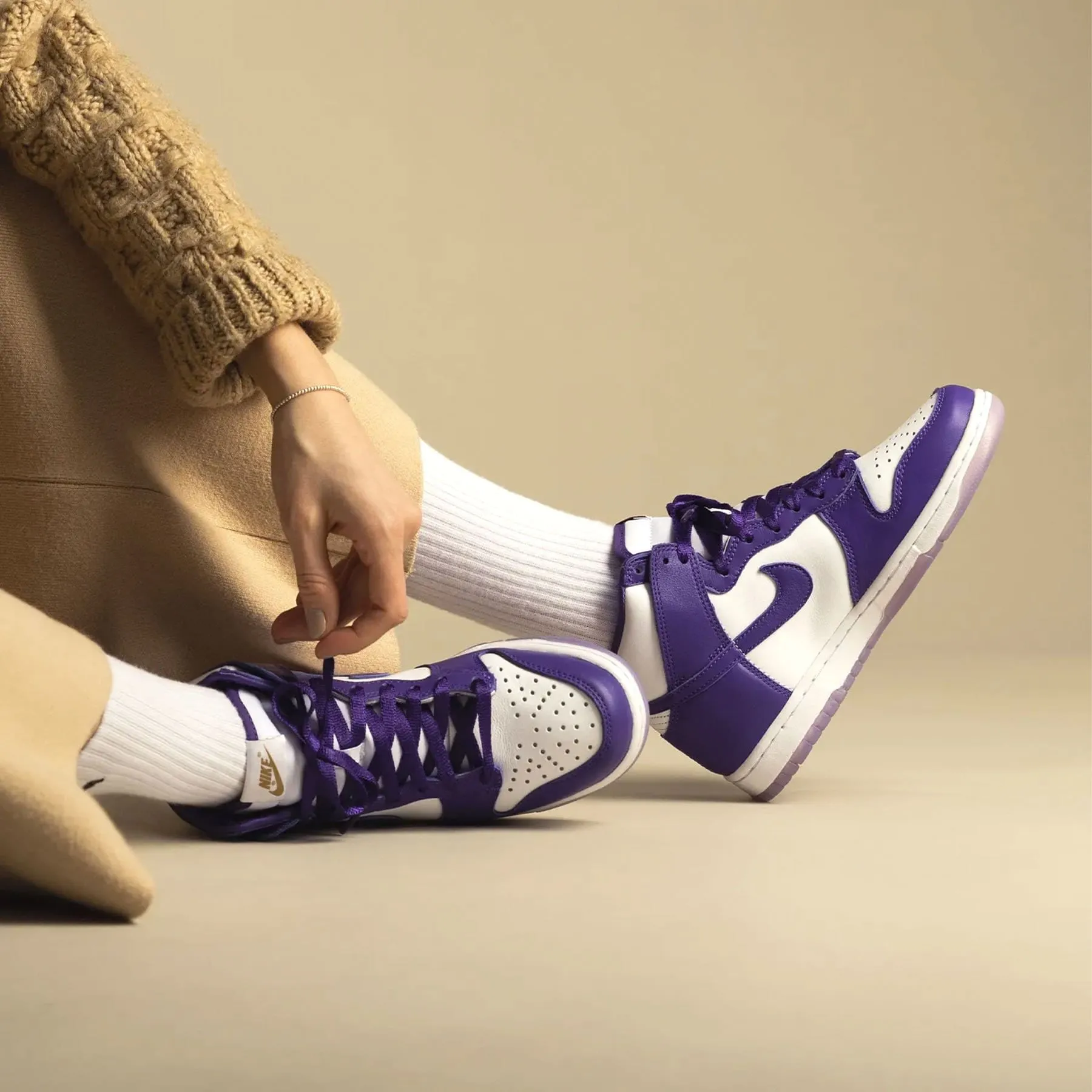 Nike Dunk High Wmns 'Varsity Purple'