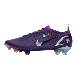 Nike Mercurial Vapor 14 Elite FG Ronaldo CR7 Purple Silver - Goatkits Boots