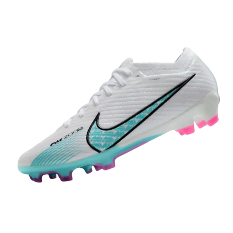 Nike Mercurial Vapor 14 Elite FG White Blue - Goatkits Boots