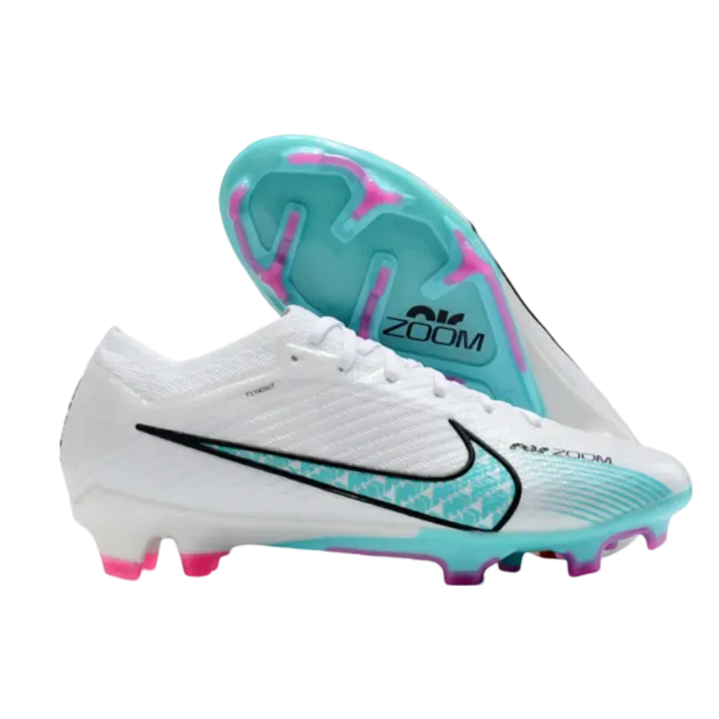 Nike Mercurial Vapor 14 Elite FG White Blue - Goatkits Boots