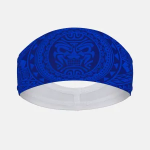 Oceanic Warrior Blue Skull Wrap