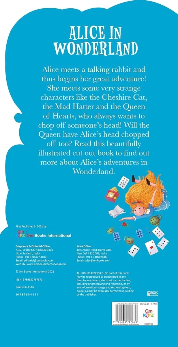 Om Books International Alice in Wonderland (Fairytales)