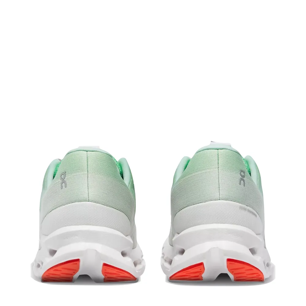 On Men's Cloudsurfer Running Sneaker in Creek/White