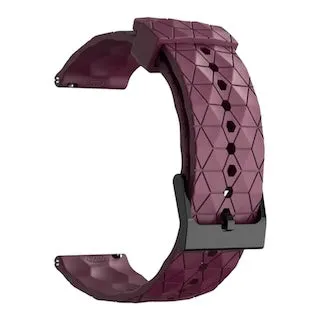 Polar Vantage M2 compatible Silicone Football Pattern Watch Straps