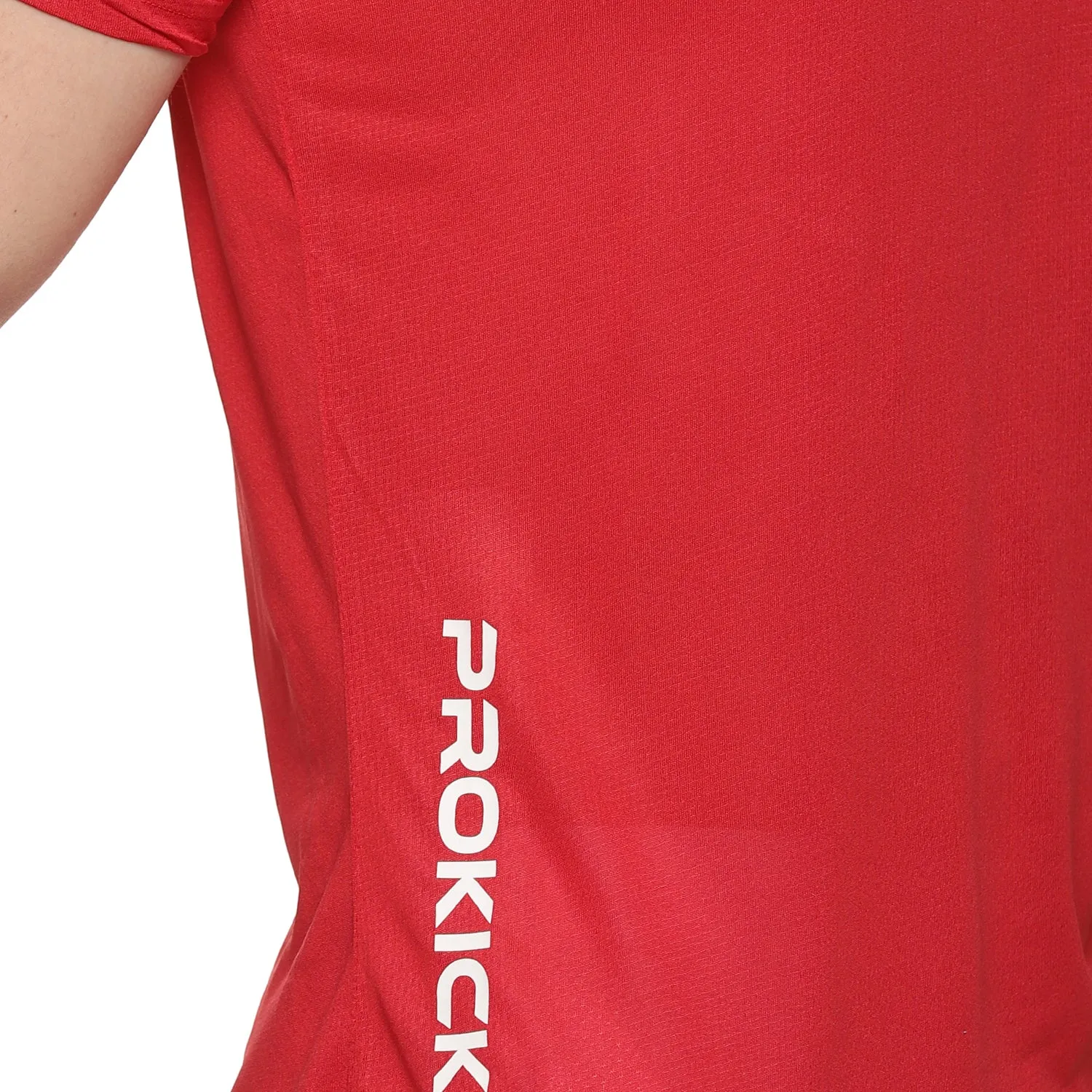 Prokick Plain Half Sleeves Badminton T-Shirt