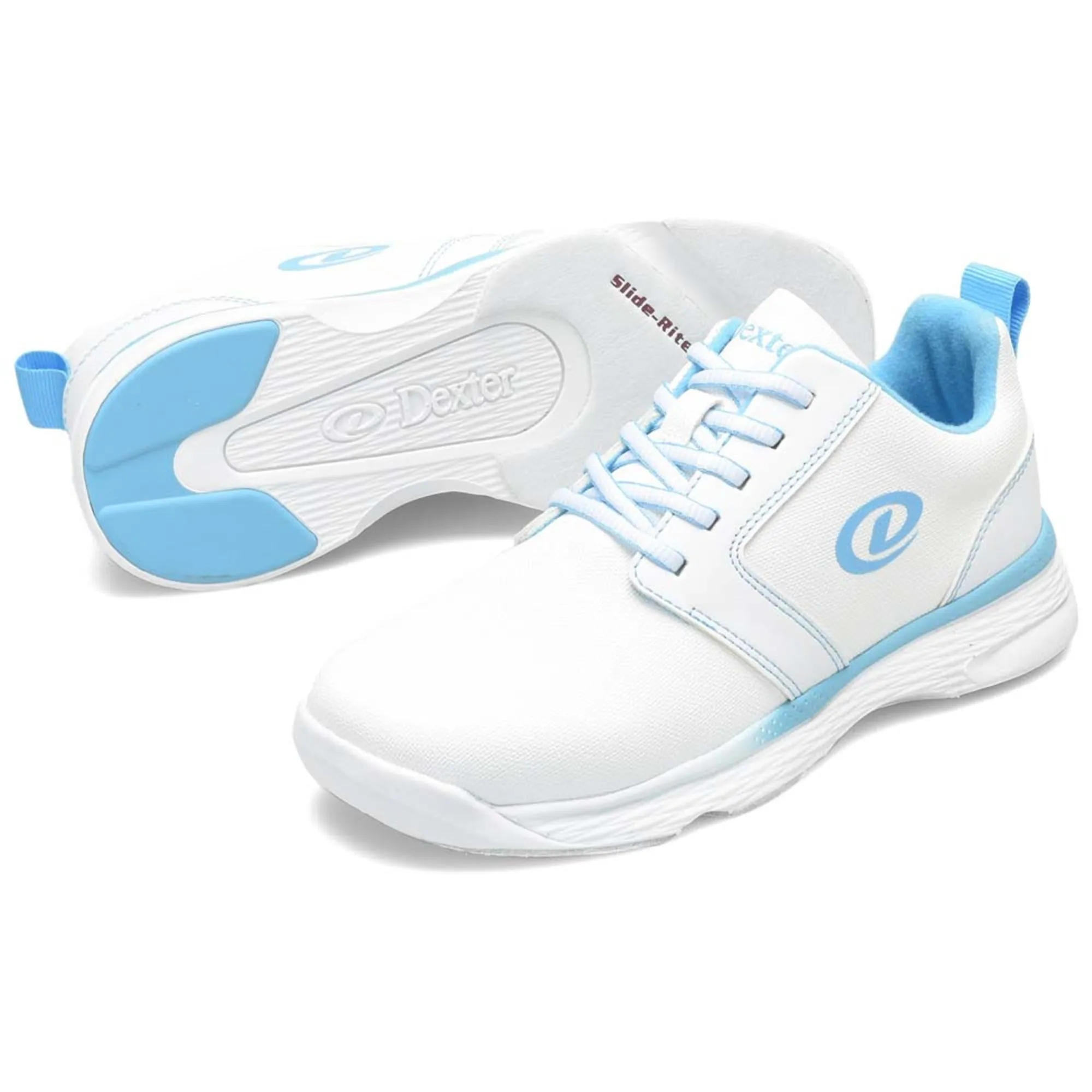 Raquel Lx White/Blue Shoes