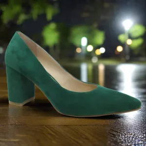 Sabena by Diana Ferrari - Emerald Suede