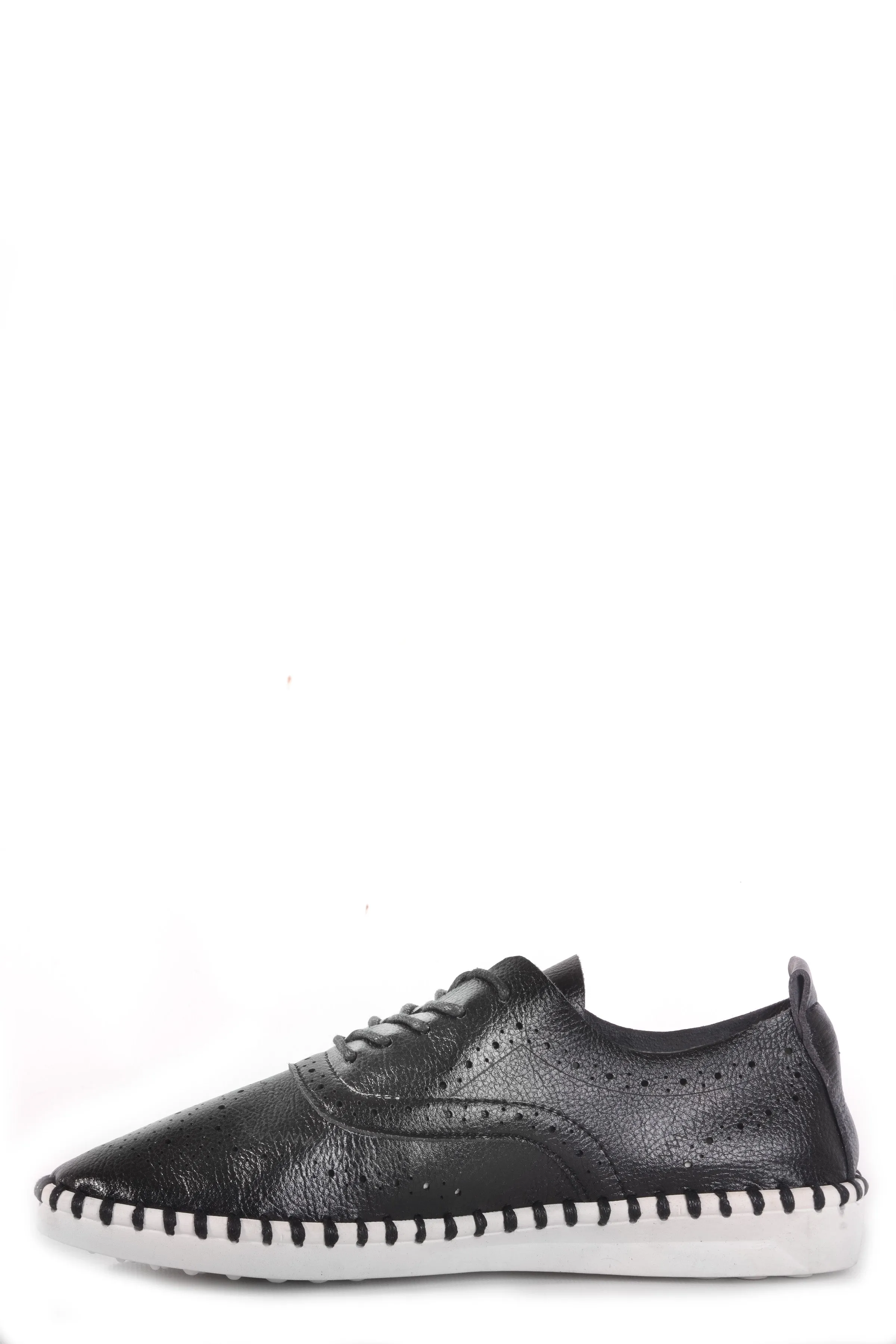 SALINAS LACE BROGUE BLACK