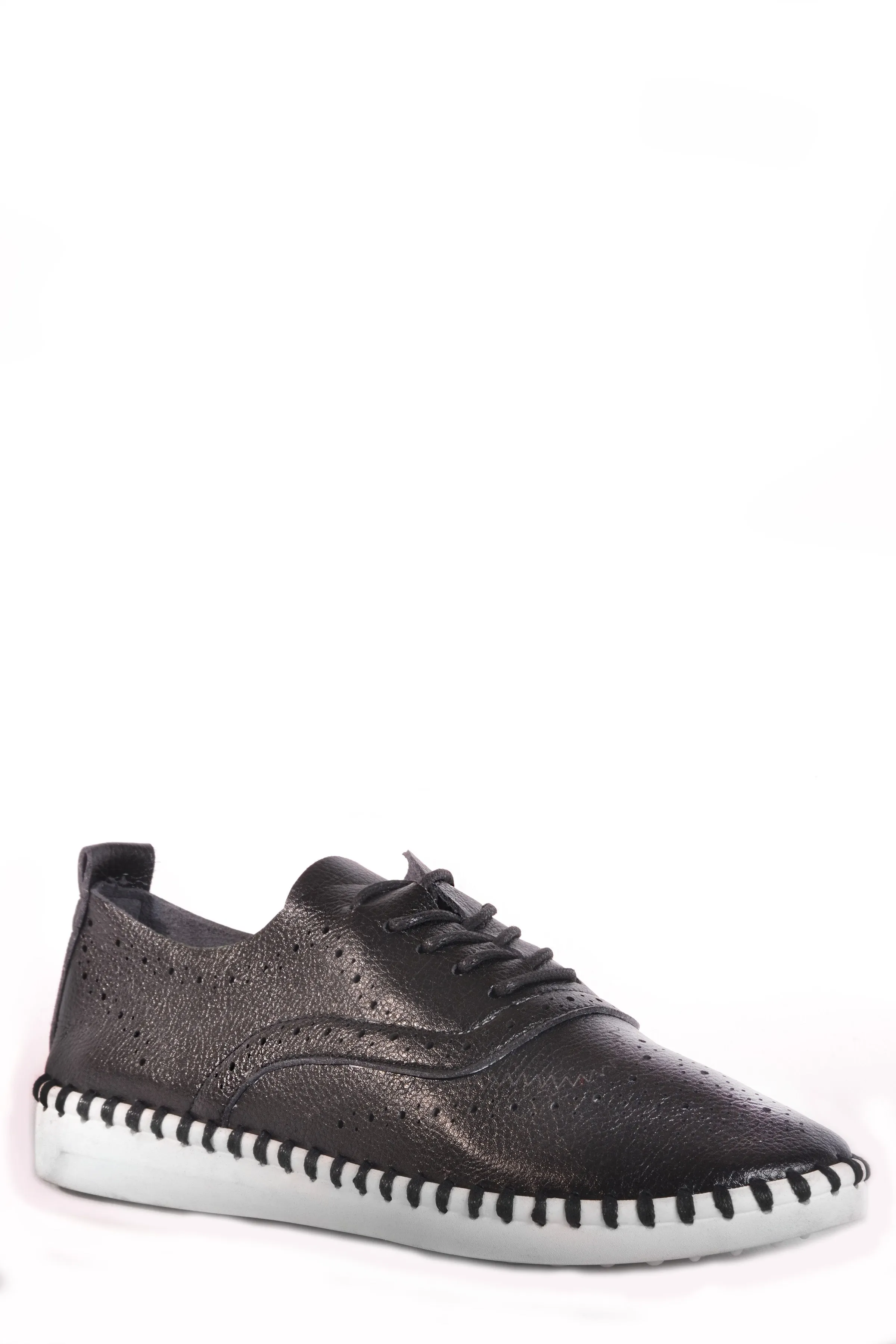 SALINAS LACE BROGUE BLACK