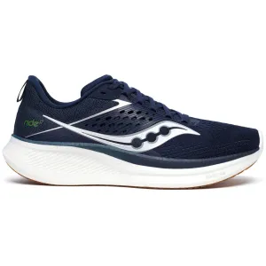 Saucony Men's Ride 17 Running Shoes Navy / Gum