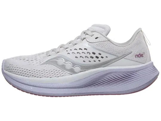 Saucony | Ride 17 | Women's | Moon/Viola