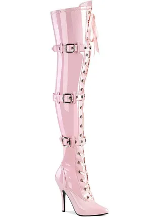 SEDUCE-3028 [Baby Pink] | THIGH HIGH BOOTS [PREORDER]