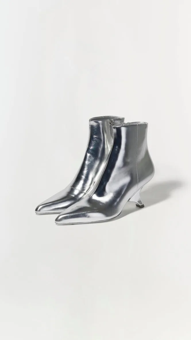 'Shadow' Metallic Bootie