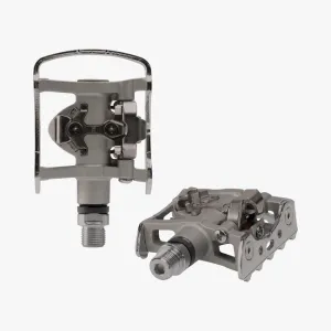 SHIMANO Alivio PD-M324 SPD Platform Silver Pedals Dual-Purpose