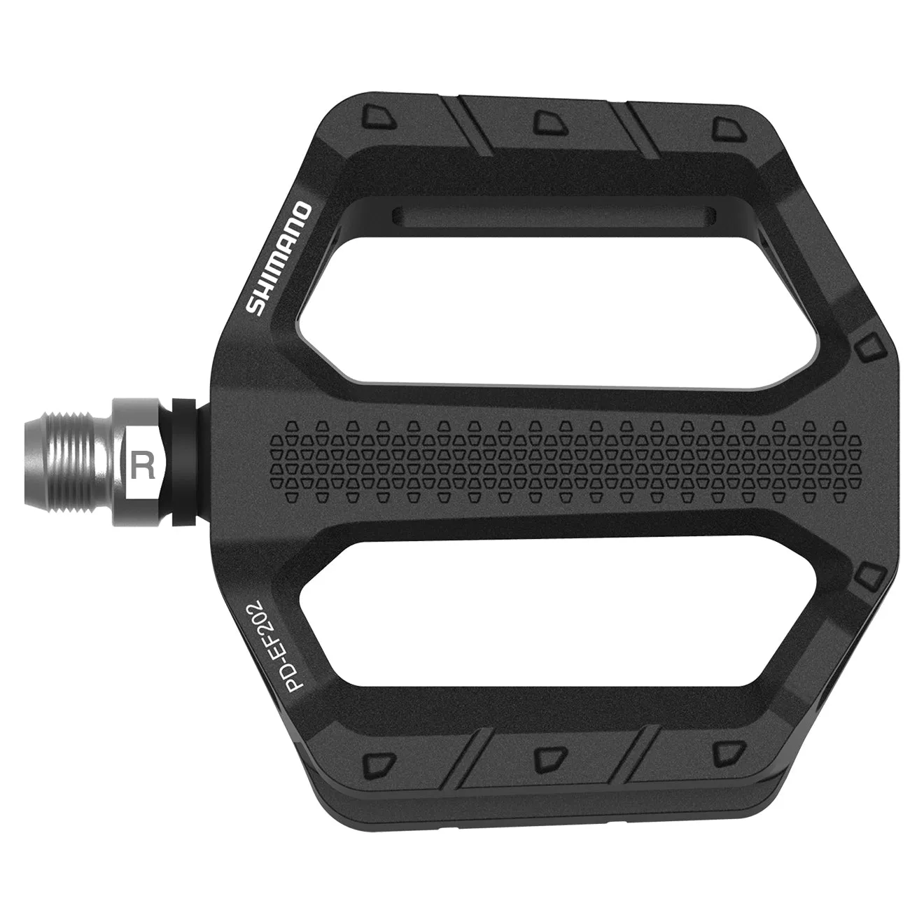 Shimano Flat Pedal PD-EF202 (Black)