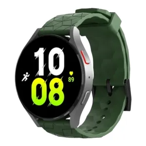 Shinola 22mm Range compatible Silicone Football Pattern Watch Straps