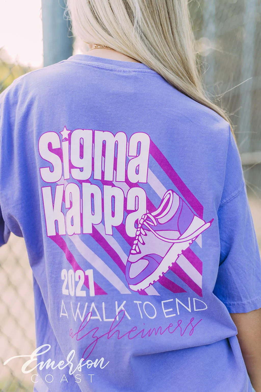 Sigma Kappa Walk to End Alzheimers Tee