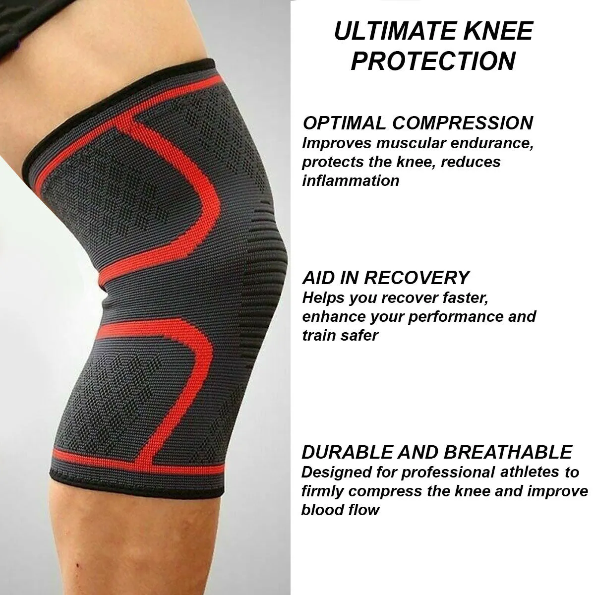 SMALL KNEE SUPPORT BRACE GYM WORKOUT KNEE SLEEVE