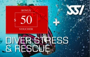 Stress & Rescue Diver Course SSI   Bonus $50 Gift Voucher To Redeem Instore