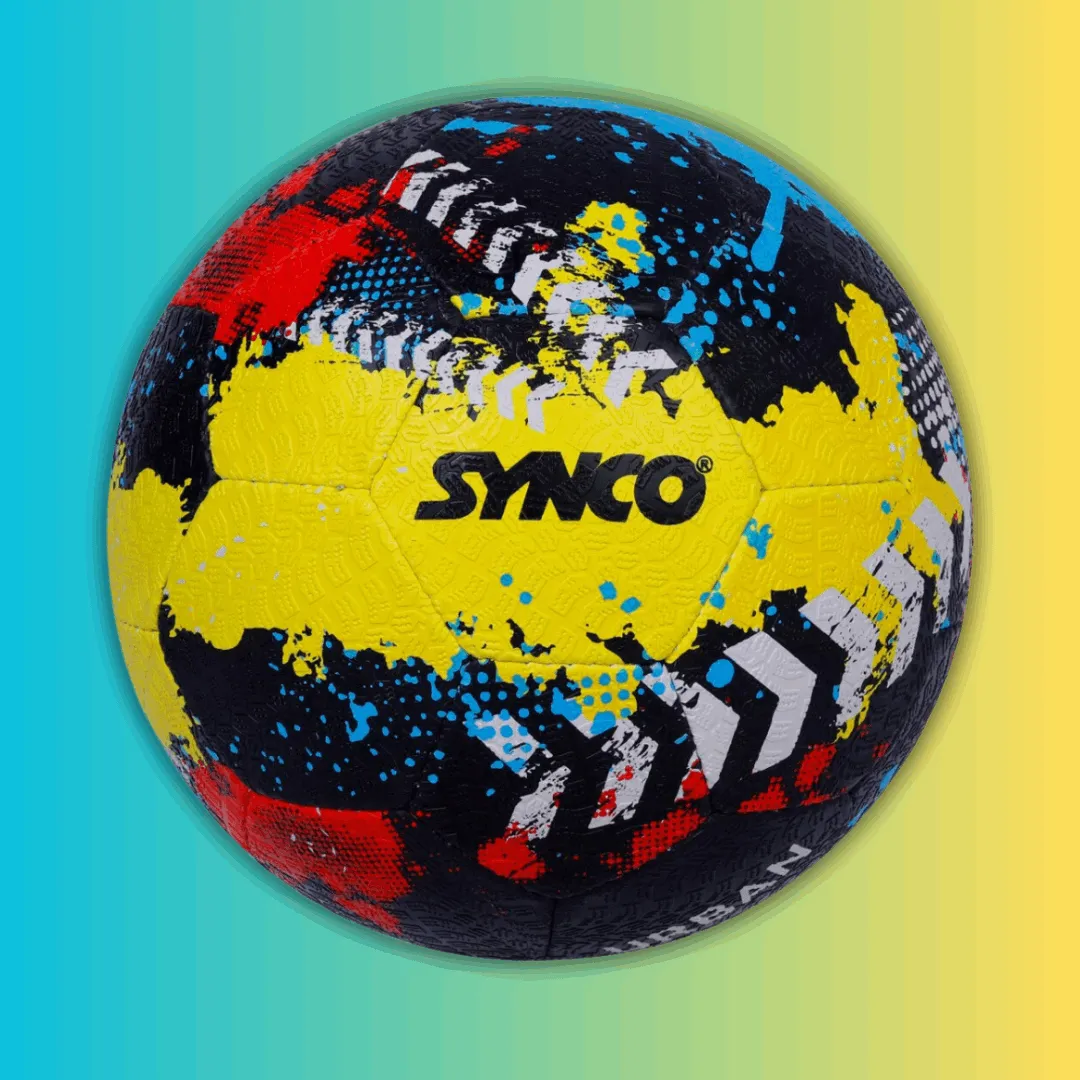 Synco Street Urban rubber Soccer Ball | size-5 | Multicolor