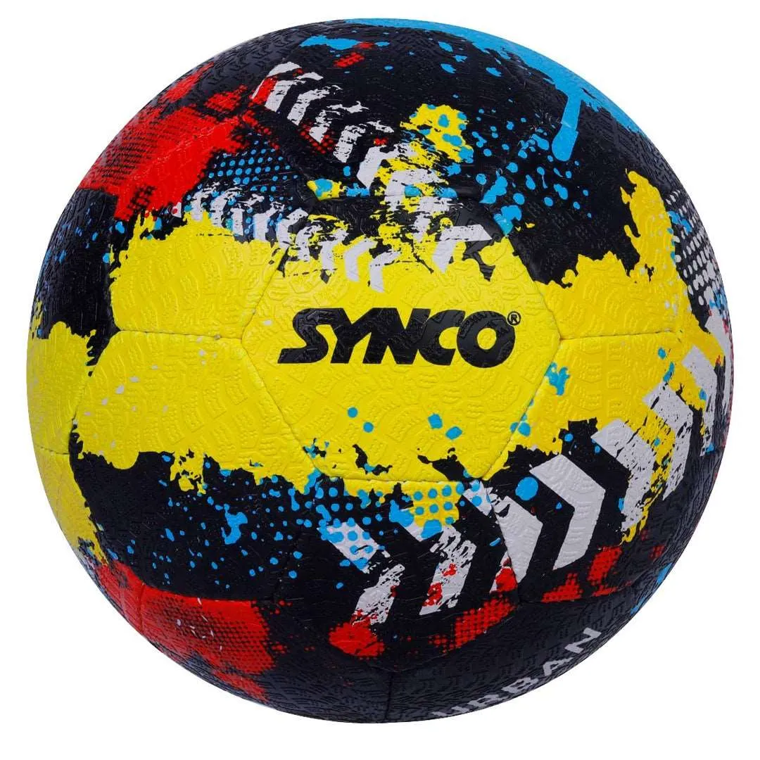 Synco Street Urban rubber Soccer Ball | size-5 | Multicolor