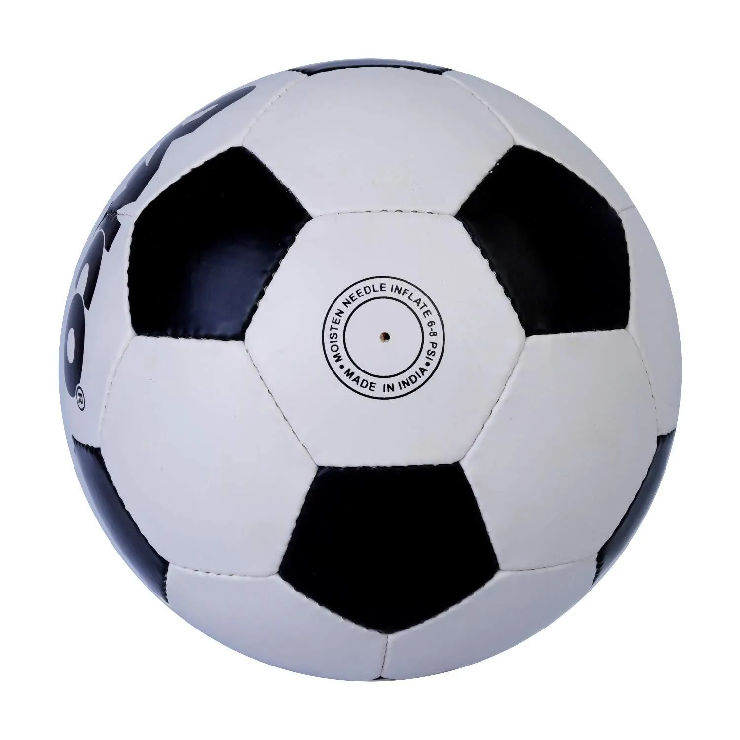 SYNCO World Cup Clasico Rubber Football/Soccer Ball Size-5 White/Black