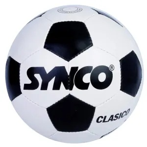 Synco World Cup Series Clasico Soccer ball/Football with Classic White-Black Design | Best for Boys, Girls, Adults, Size-5