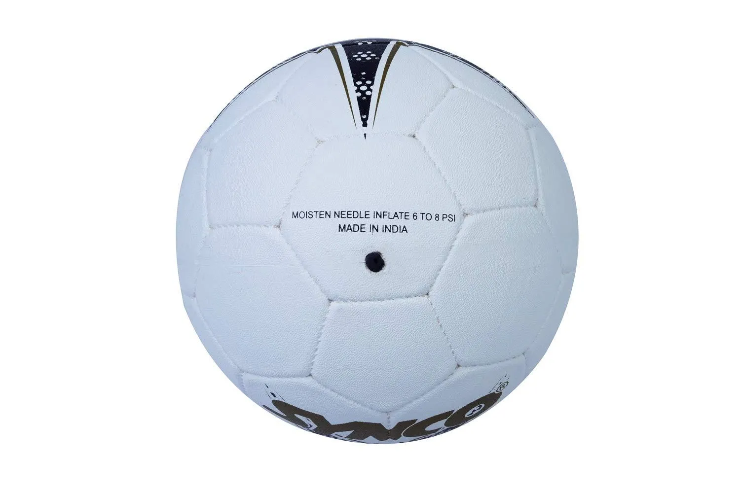 SYNCO World Cup Speed Plain Moulded Football/Soccer Ball Size-5 White