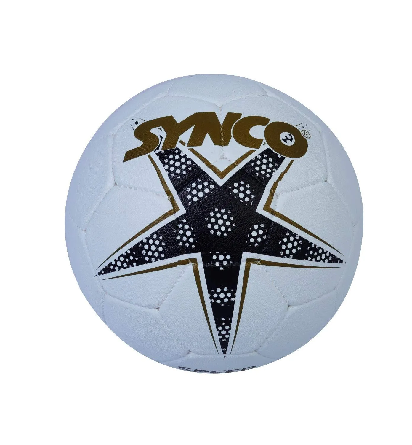 SYNCO World Cup Speed Plain Moulded Football/Soccer Ball Size-5 White