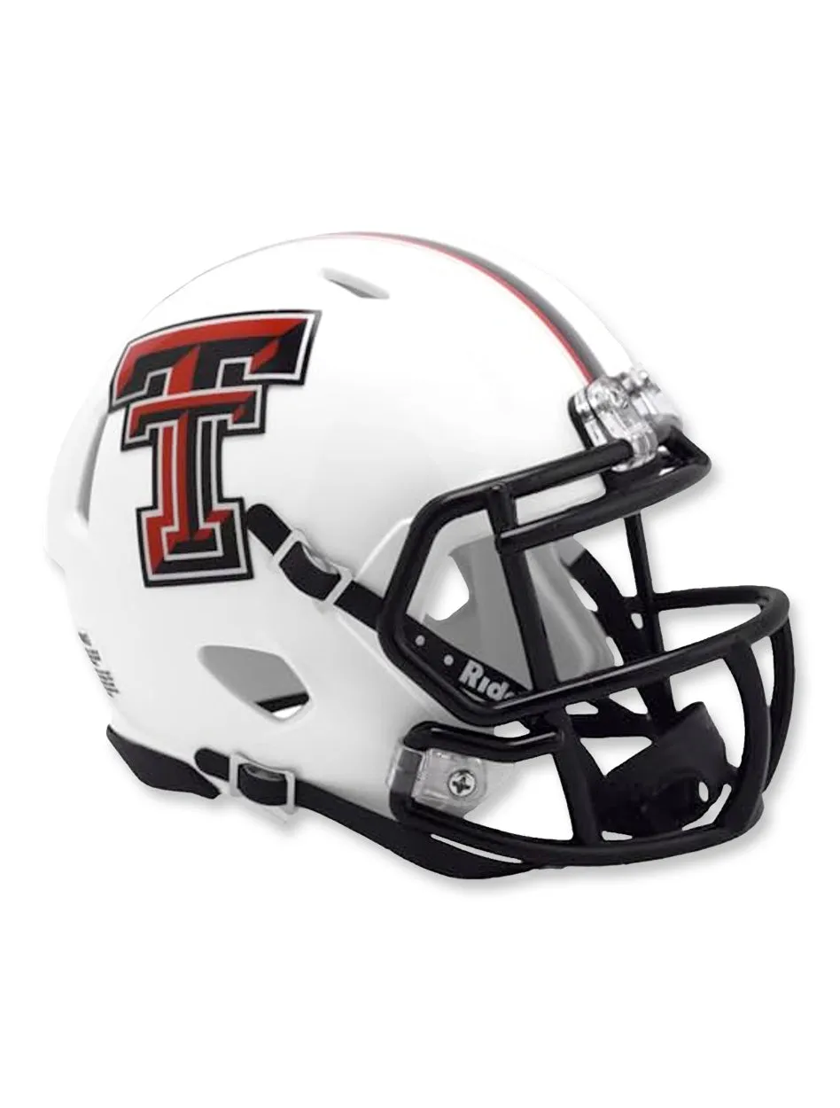 Texas Tech Double T Revolution Speed Mini Football Helmet