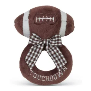 Touchdown Plush Football Ring Rattle