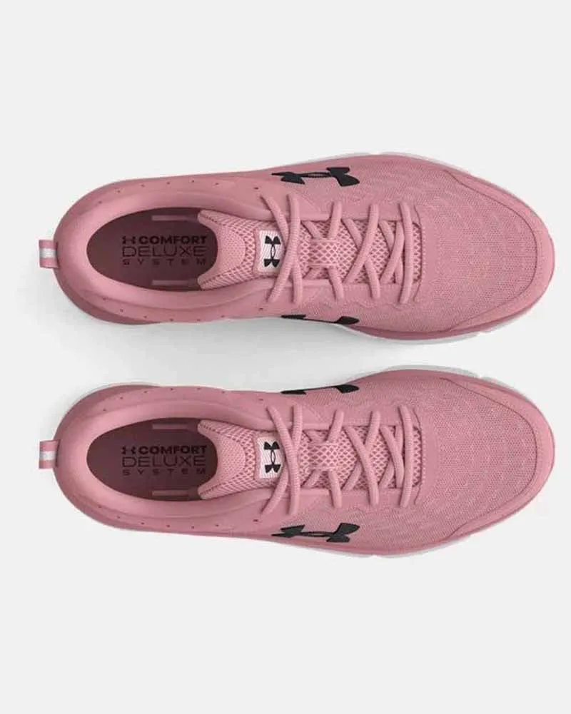 UA Charged Assert in Pink by Under Armour