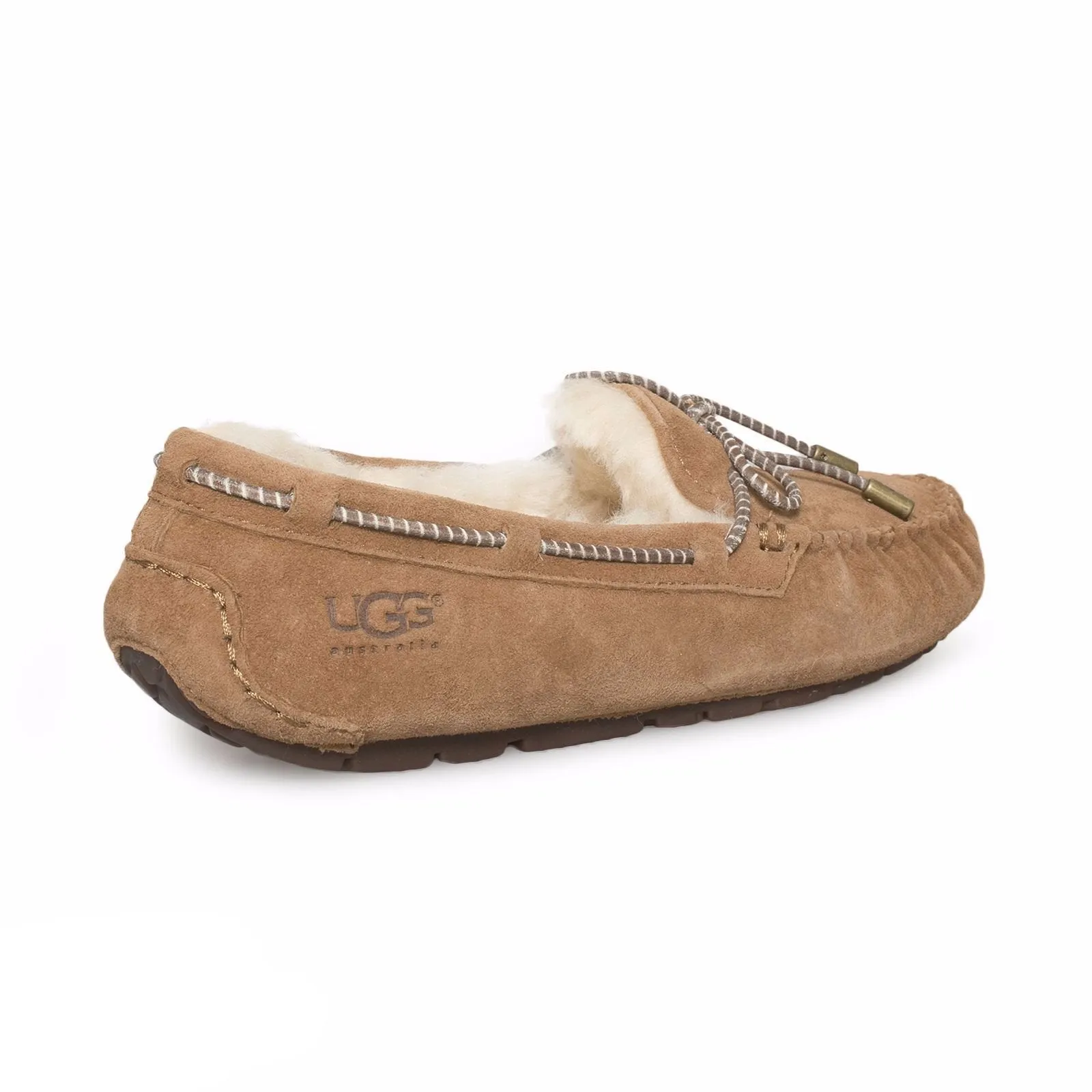 UGG Dakota Swirl Chestnut Slippers