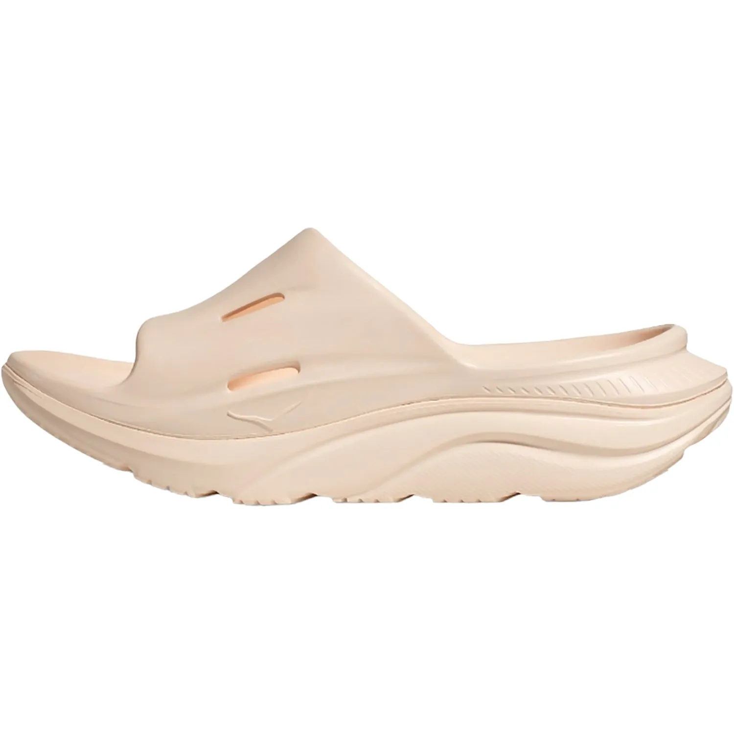 Unisex Hoka Ora Recovery Slide 3 Vanilla/Vanilla EVA