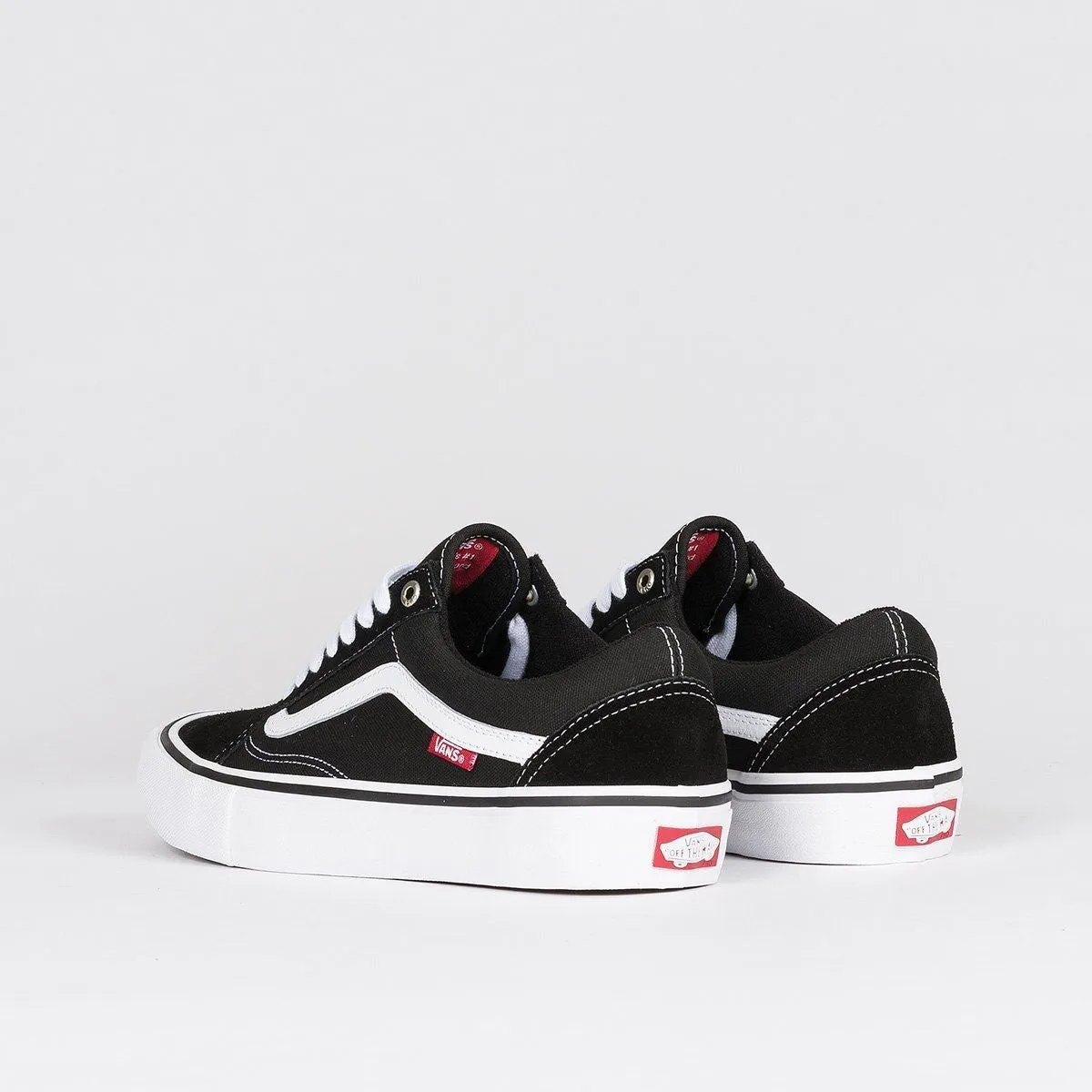 Vans Old Skool Pro Shoes - Black/White