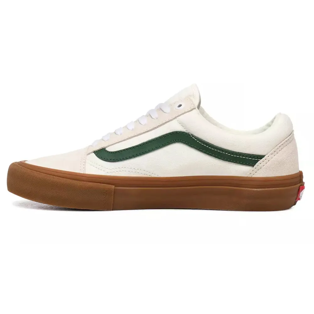 Vans Old Skool Pro Trainers - Marshmallow/Alpine