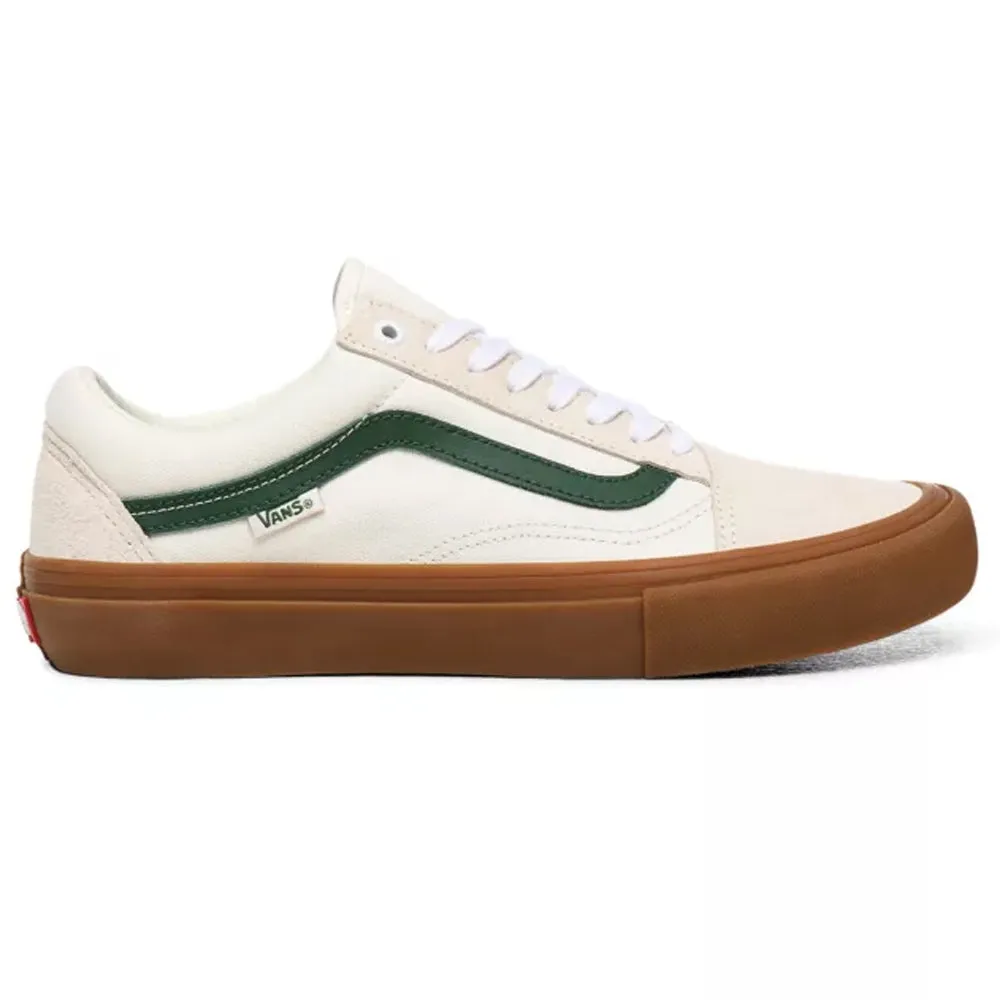 Vans Old Skool Pro Trainers - Marshmallow/Alpine