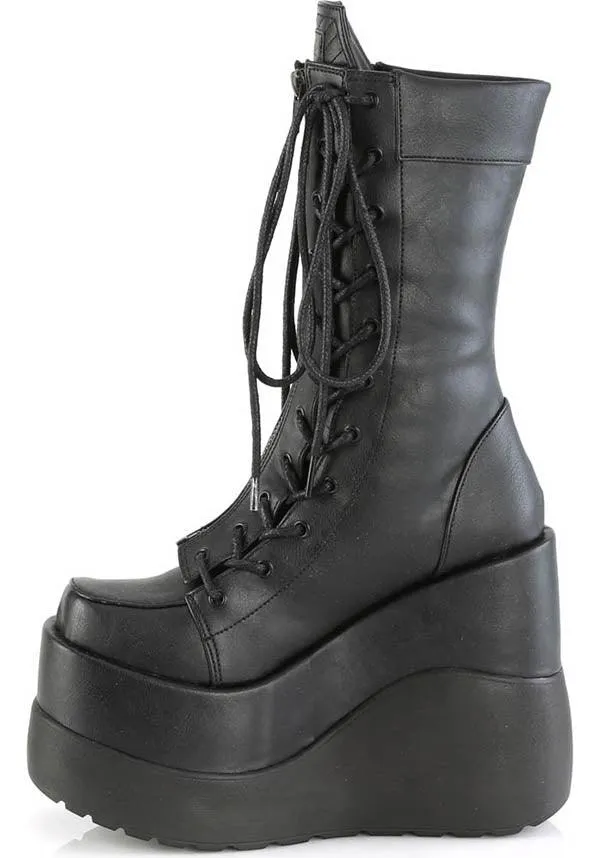 VOID-118 [Black] | PLATFORM BOOTS [PREORDER]