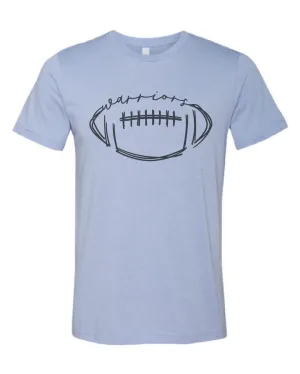 Warriors Football Tee