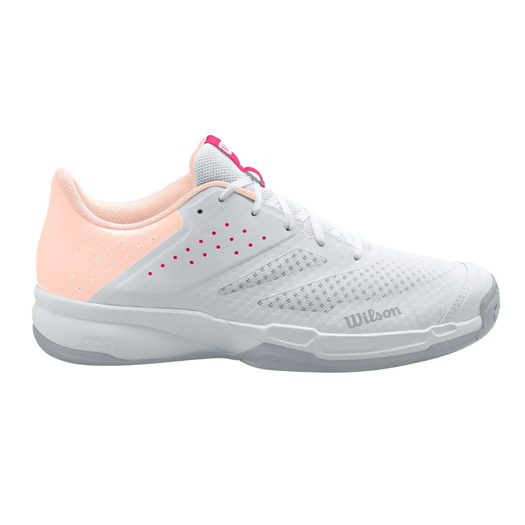 Wilson Kaos Stroke 2.0 Women Tennis Shoes - White/Scallopshell