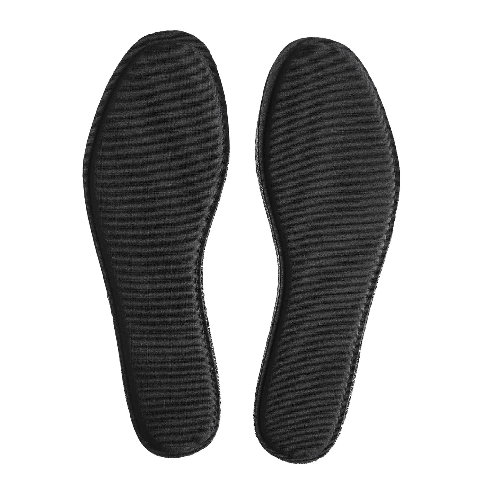 WLLHYF Memory Foam Insoles for Men and Women Comfort Cushioned Shoe Inserts Soft Breathable Arch Support Massage Shoe Insoles (Black)