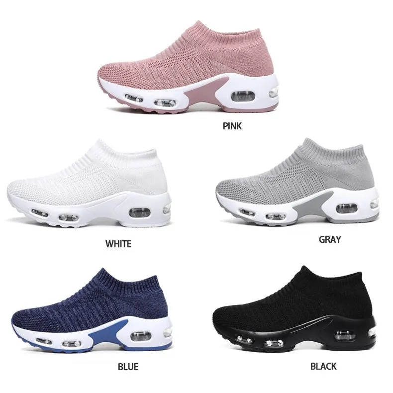 Women Lightweight Air Cushion Sock Shoes