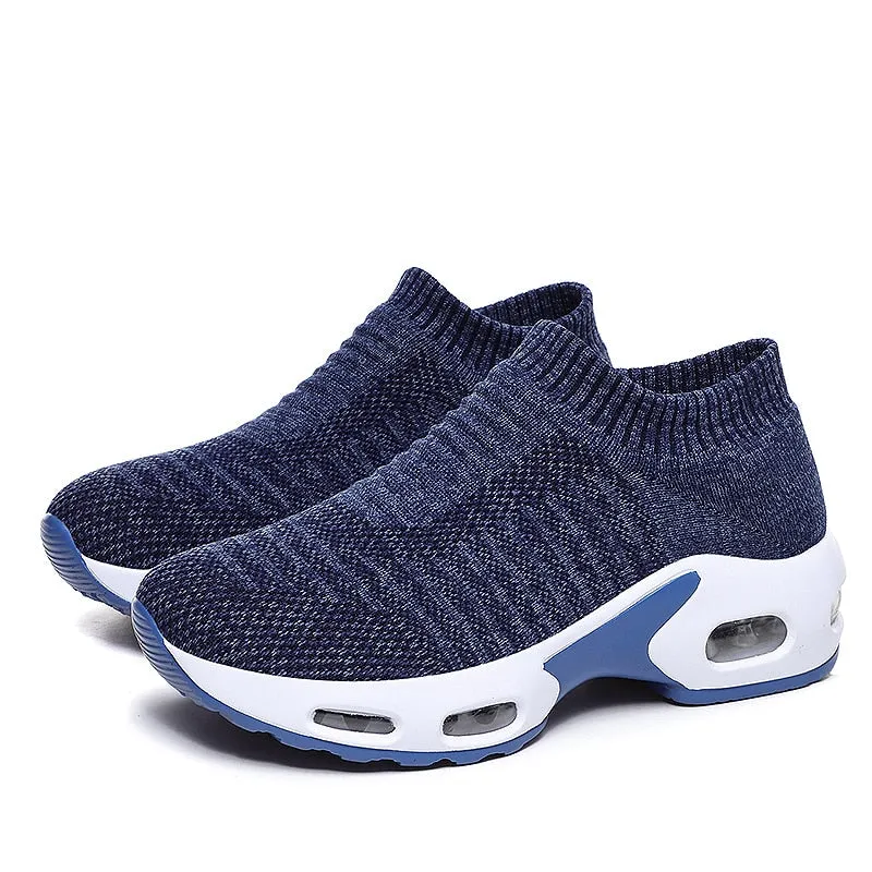 Women Lightweight Air Cushion Sock Shoes