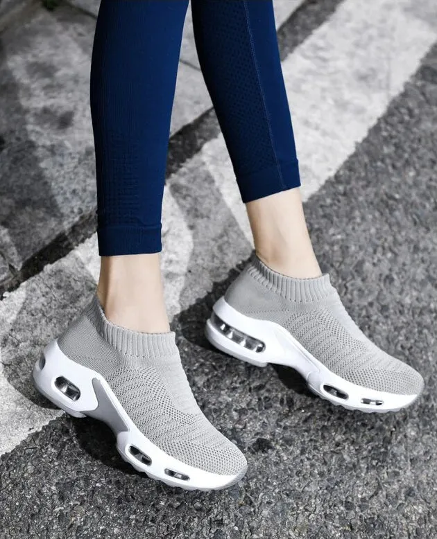 Women Lightweight Air Cushion Sock Shoes