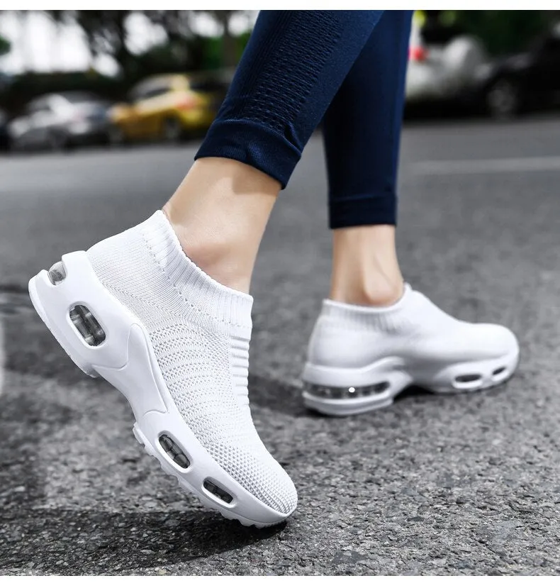 Women Lightweight Air Cushion Sock Shoes