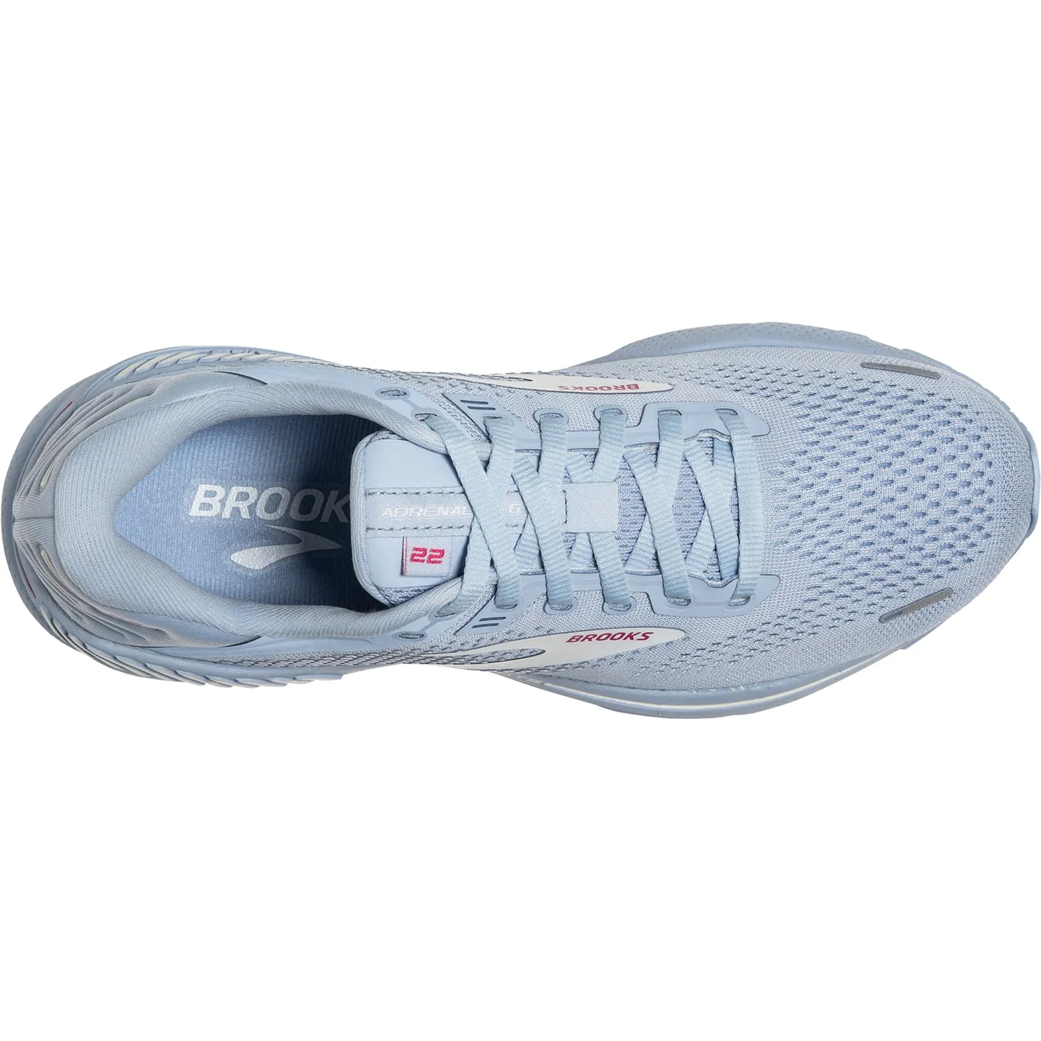 Women's Brooks Adrenaline GTS 22 Kentucky Blue/White/Rose Mesh